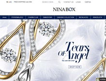 Tablet Screenshot of ninabox.com